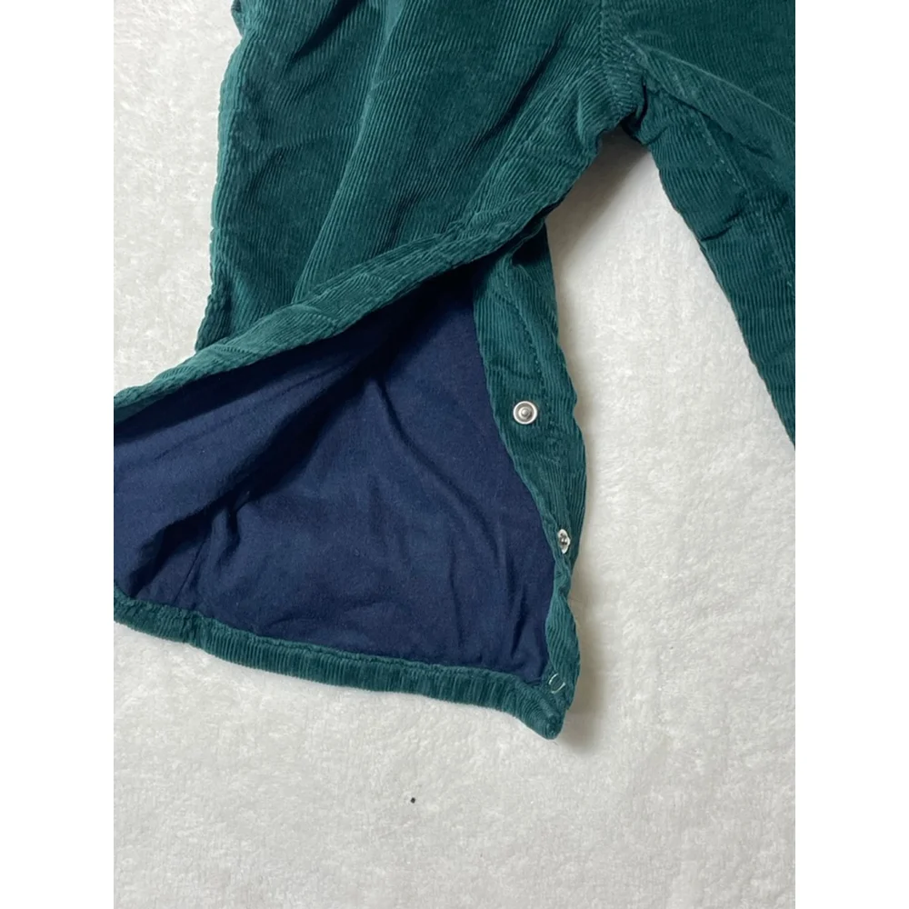 Baby OshKosh B'gosh Overalls 24 Months Green Navy Blue Corduroy